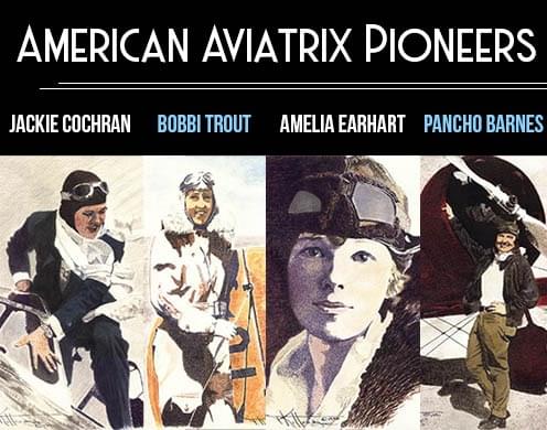 Aviatrix Art Prints by Heres To Ya LLC